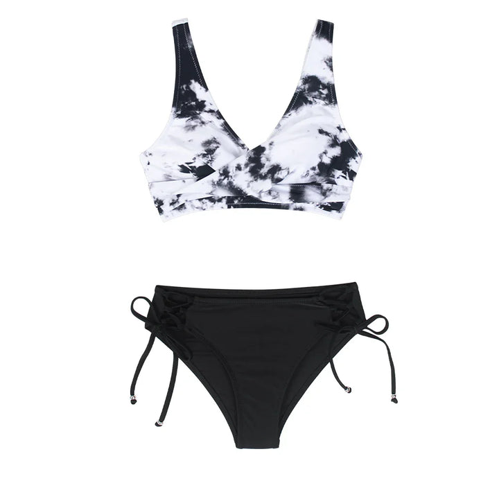 Levoire | Maillot De Bain Deux Pièces Dans Un Style Achevé Noir