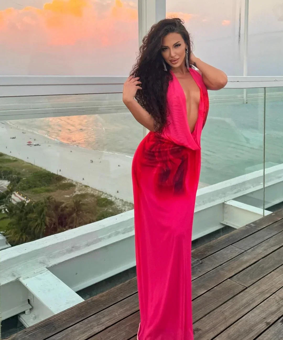 Levoire | Dos Nu En V Dos Maxi Robes