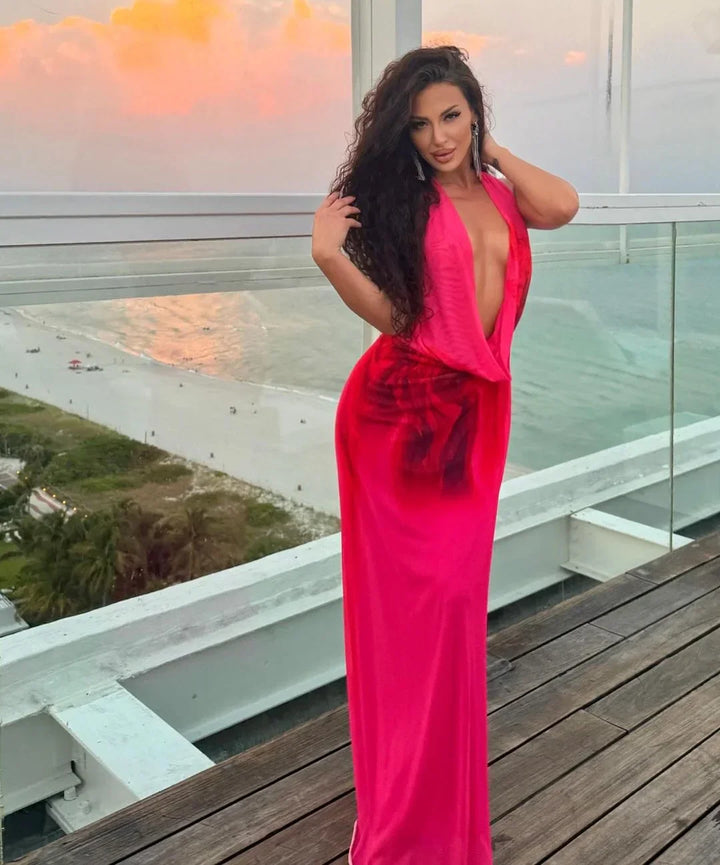 Levoire | Dos Nu En V Dos Maxi Robes