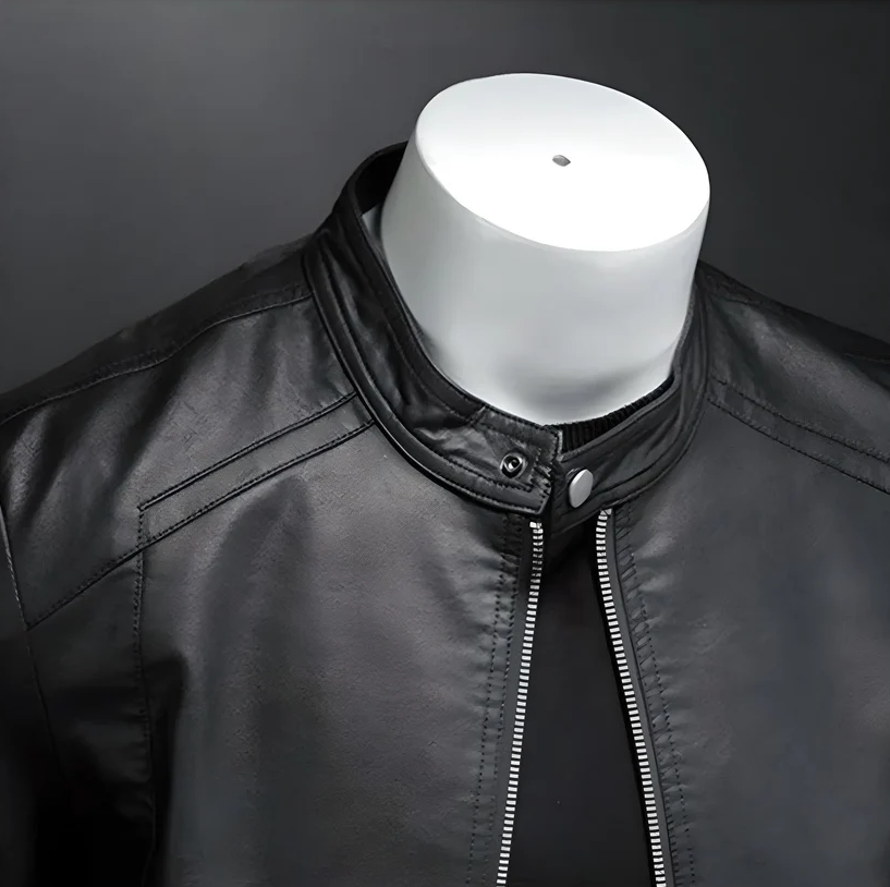 Levoire | Veste en cuir classique