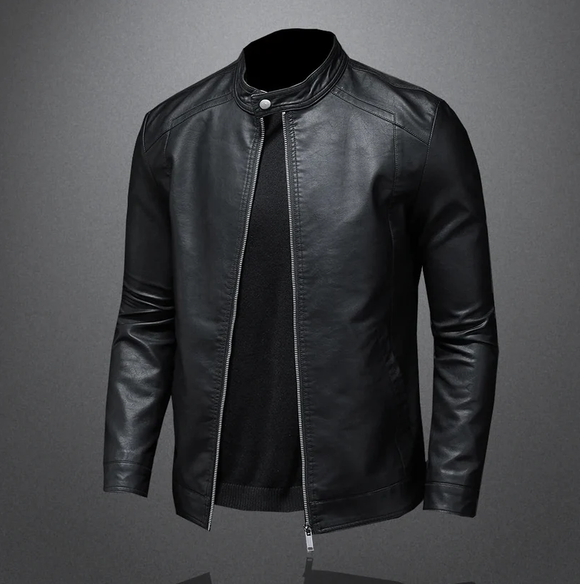 Levoire | Veste en cuir classique