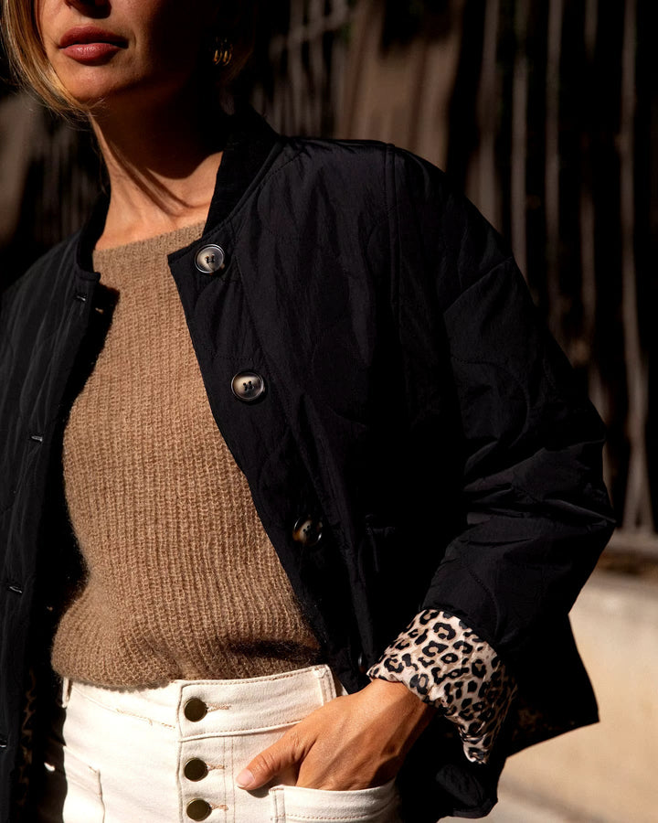 Levoire | Moderne Veste Leopard