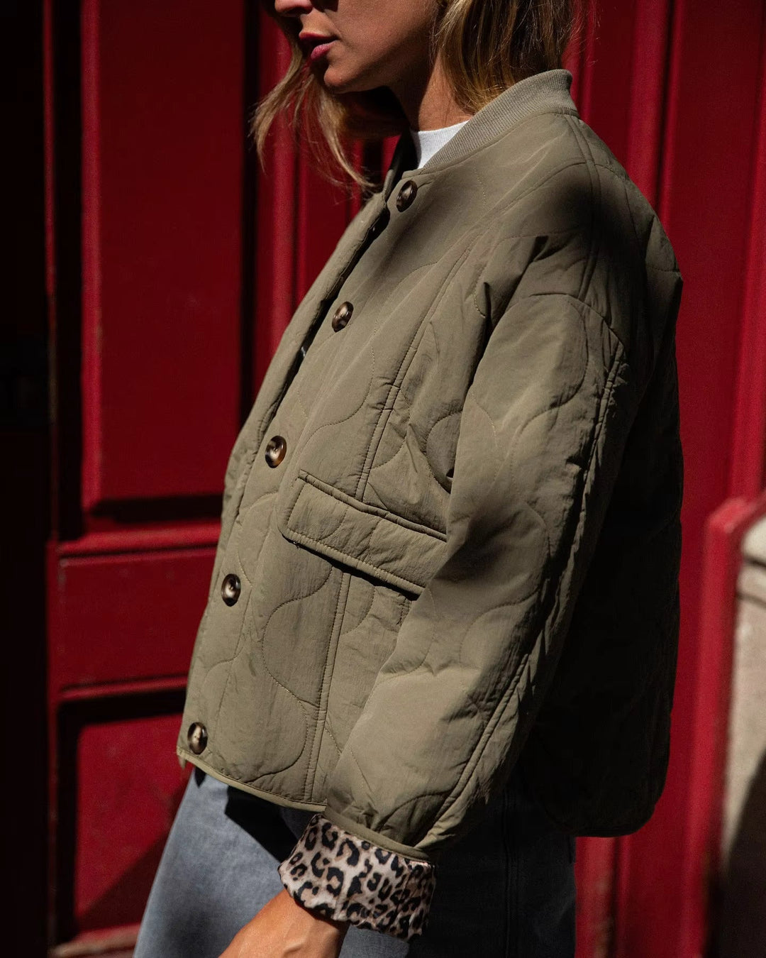 Levoire | Moderne Veste Leopard