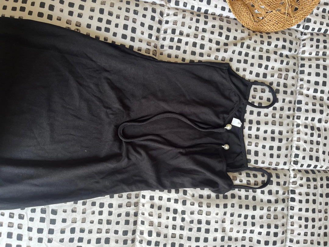 Levoire | Ouvert Robe Maxi À Col V Sans Manches