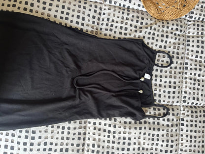 Levoire | Ouvert Robe Maxi À Col V Sans Manches