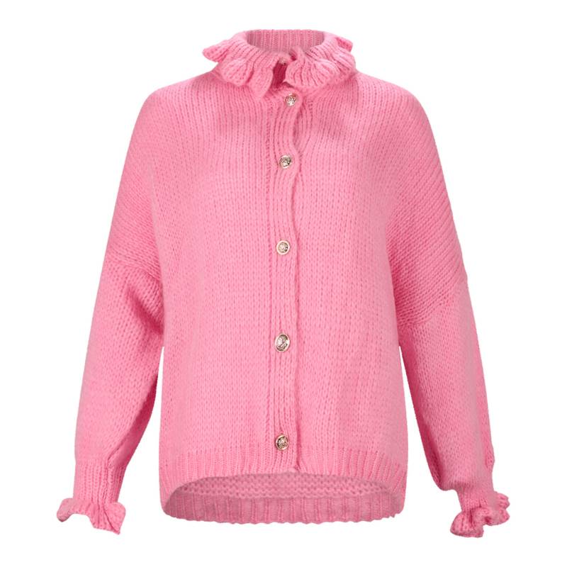 Levoire | Veste En Tricot Confortable Rose