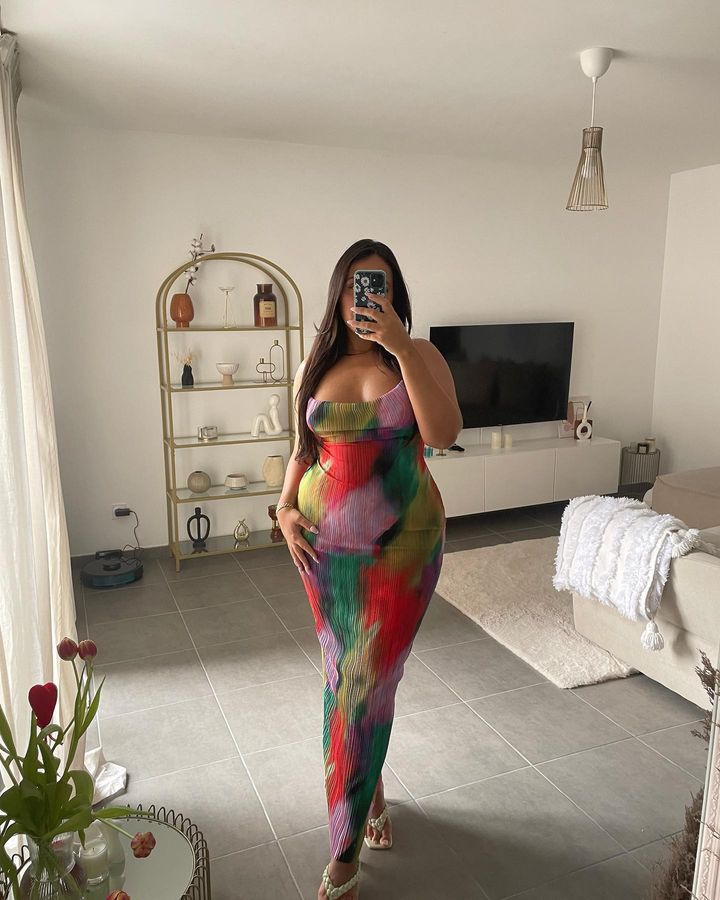 Levoire | Robe Maxi Plissée Imprimée Batik