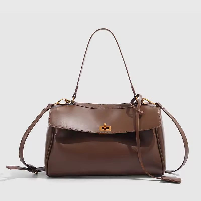 Levoire | Sac À Épaule Élégant Intemporel & Polyvalent Braun