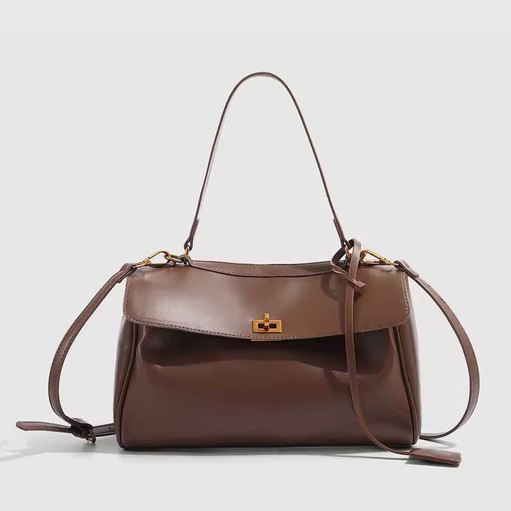 Levoire | Sac À Épaule Élégant Intemporel & Polyvalent Braun