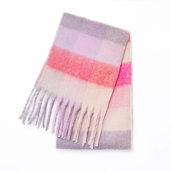 Levoire | Écharpe De Luxe En Cachemire Pour Femme Avec Franges