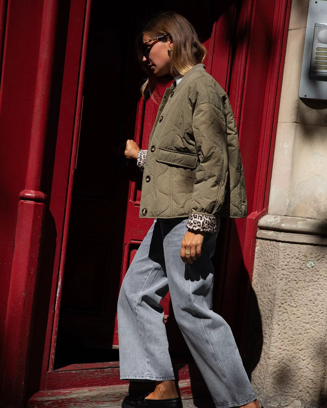 Levoire | Moderne Veste Leopard