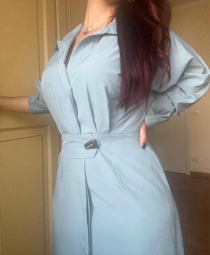 Levoire | Napper Opp Manches Longues V-Cou Maxi Robe