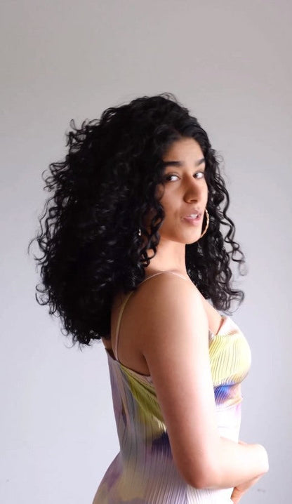 Levoire | Robe Maxi Plissée Imprimée Batik