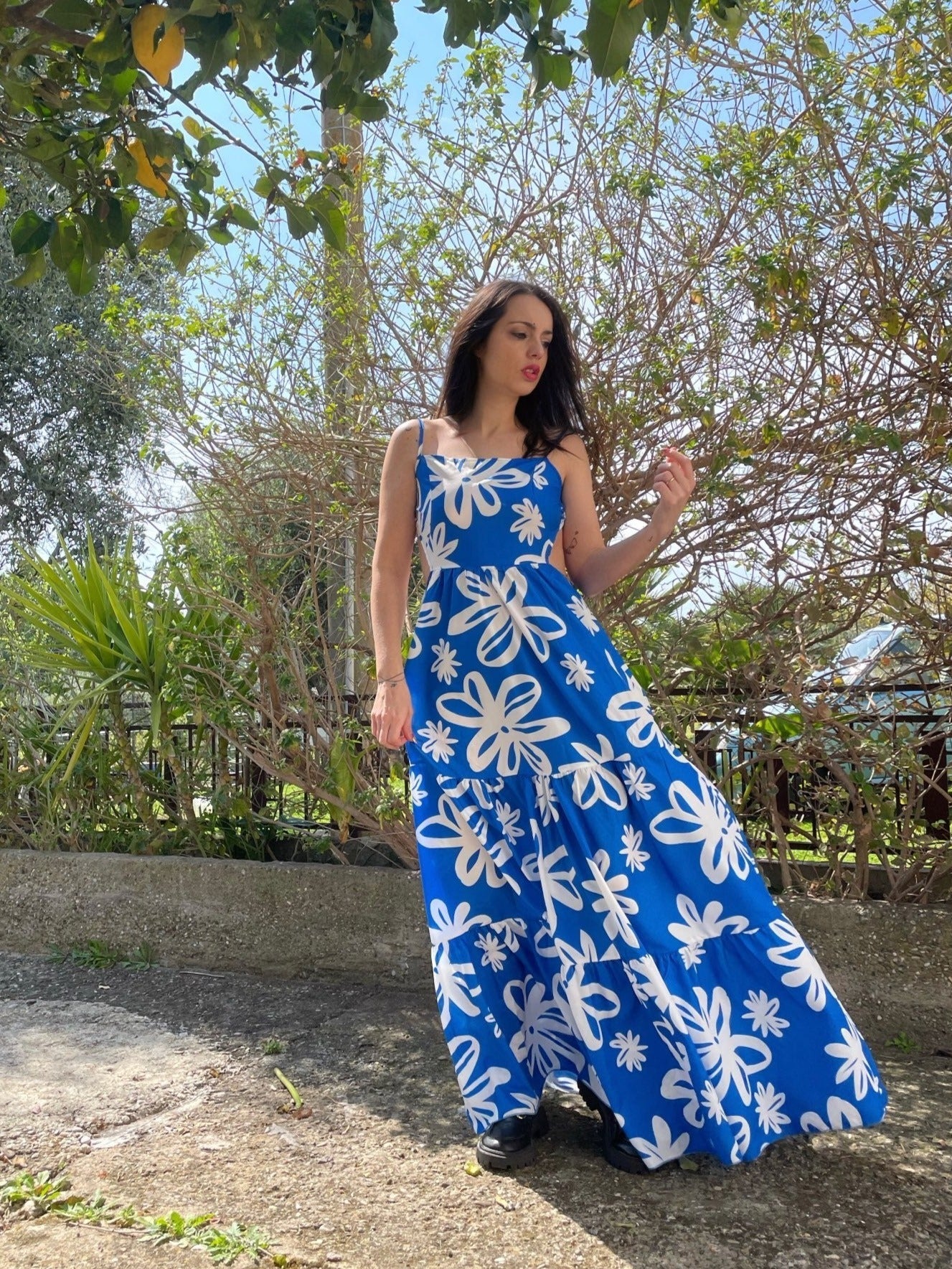 Levoire | Robe À Une Épaule À Manches Longues Avec Motif Découpé