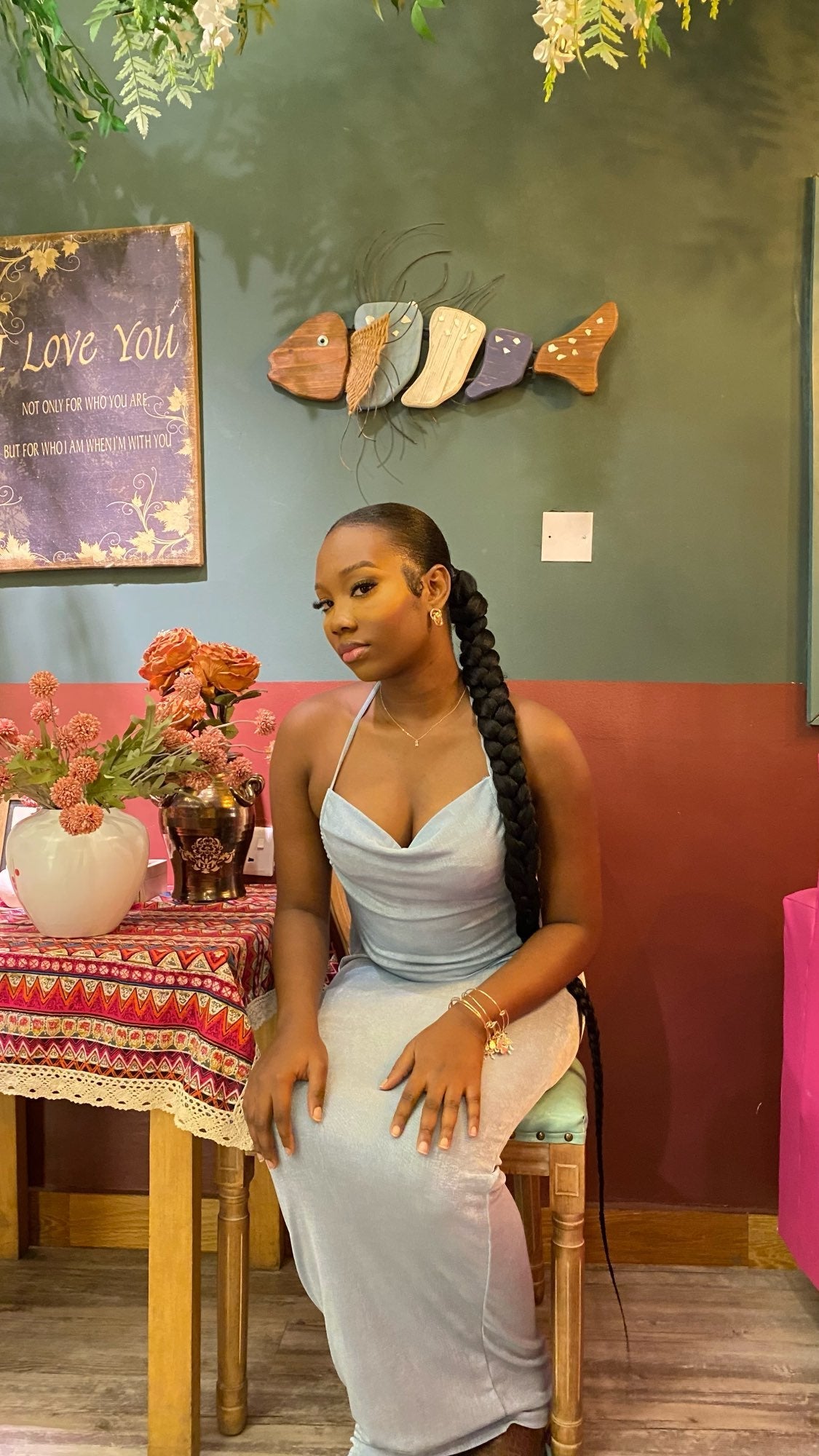 Levoire | Décolleté Dos Nu Dos Drapée Robe Maxi