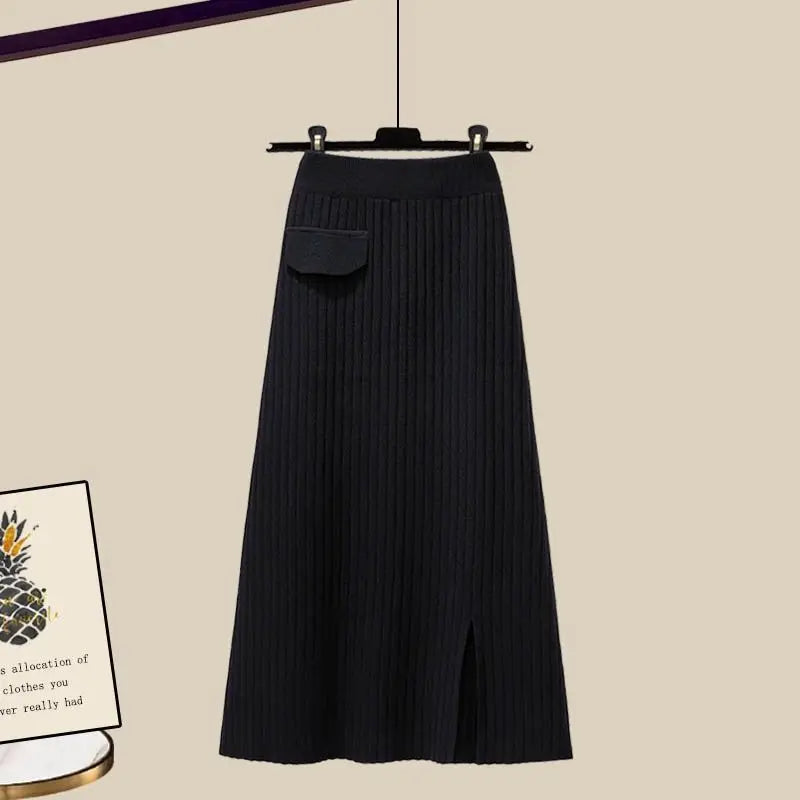 Levoire | Ensemble Tricot Jupe noire