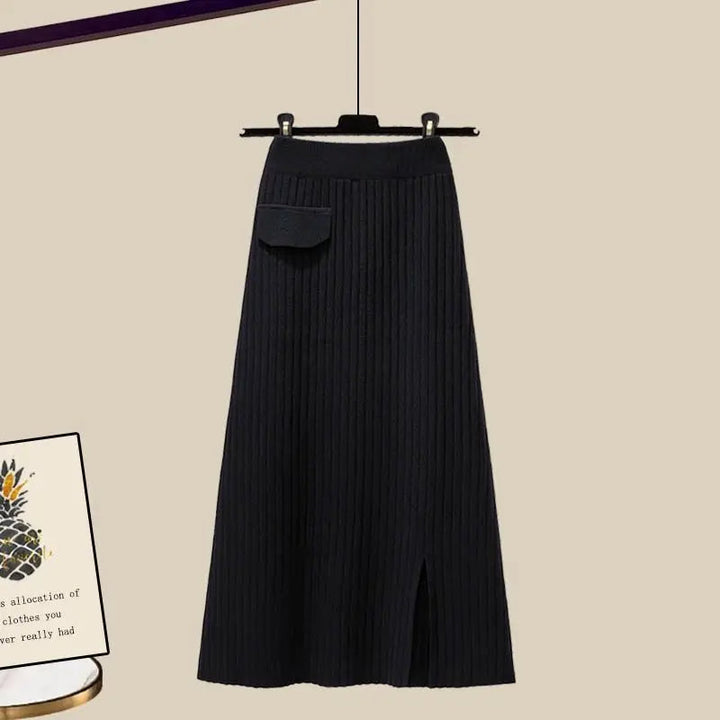 Levoire | Ensemble Tricot Jupe noire
