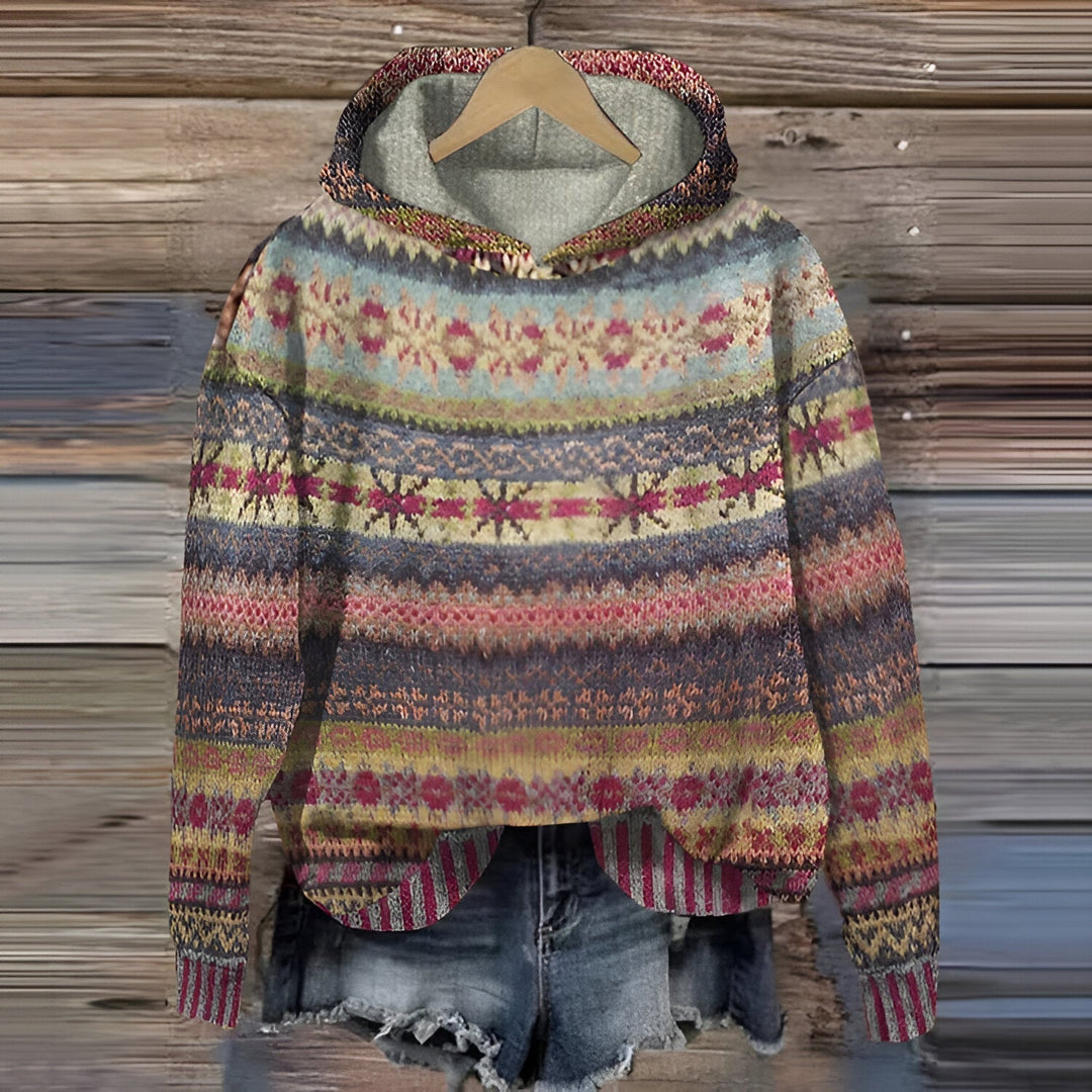 Levoire | Sweat À Capuche Vintage Confortable Braun