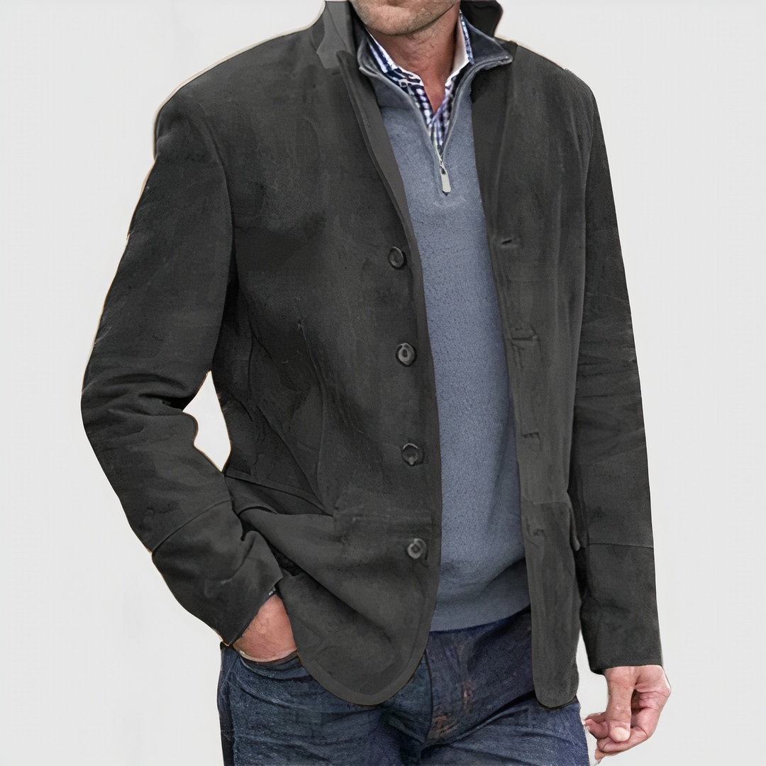 Levoire | Veste Vintage avec Design Classique et Confort Élégant pour Femmes Gris foncé