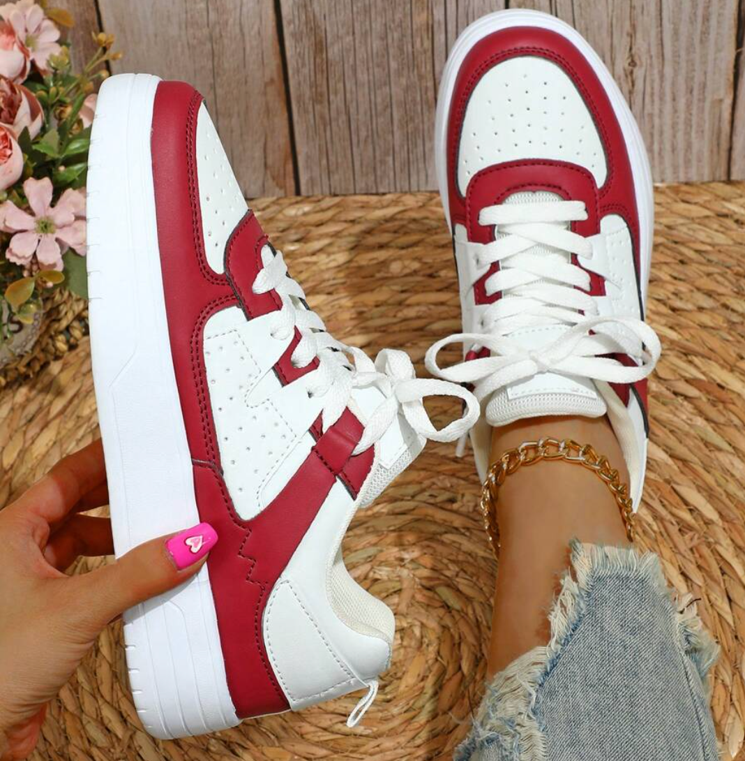 Levoire | Baskets Multicolores Pour Femmes Rot