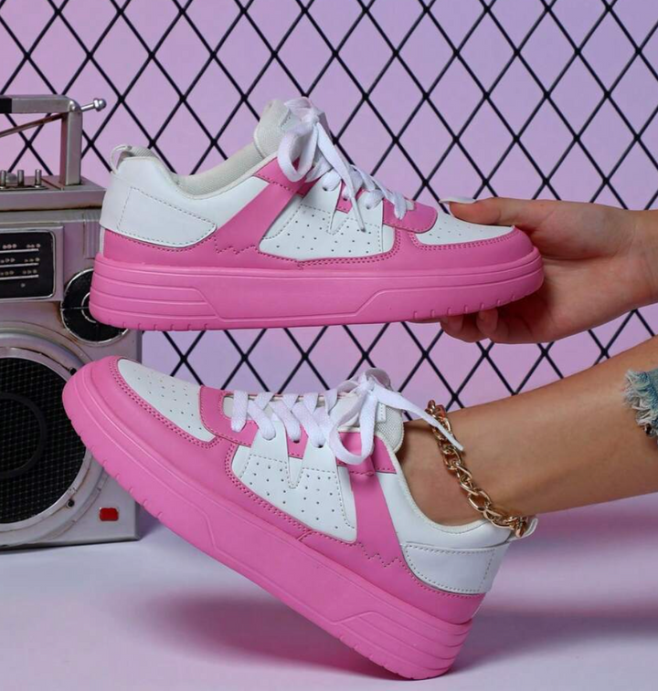 Levoire | Baskets Multicolores Pour Femmes Rosa