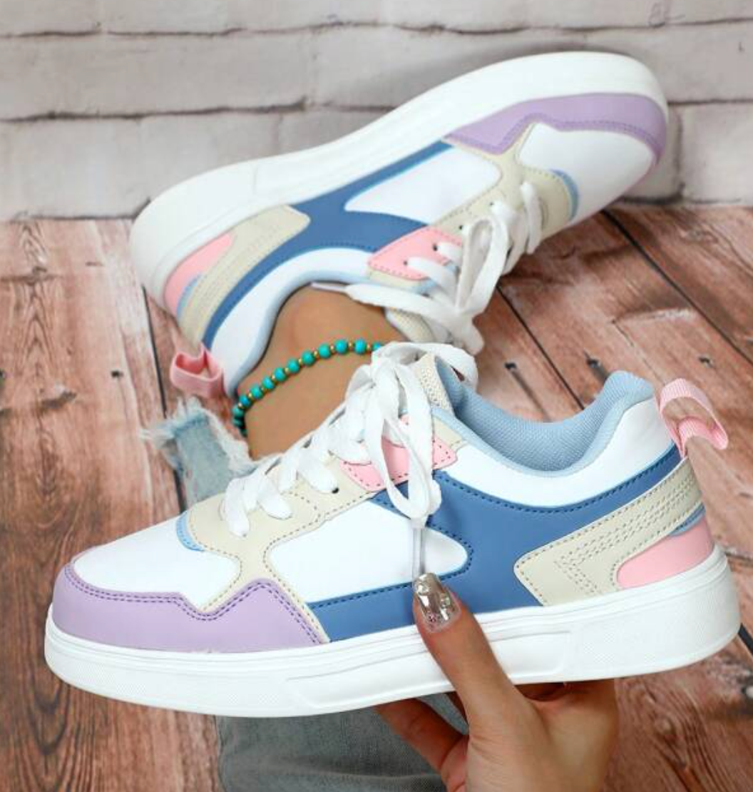Levoire | Baskets Multicolores Pour Femmes Arc-en-ciel 3