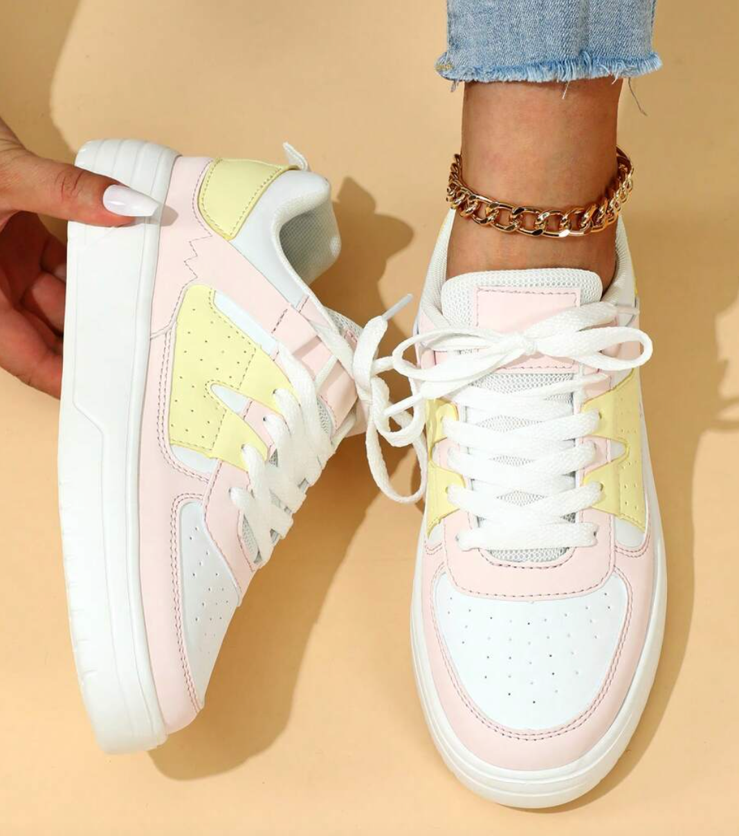 Levoire | Baskets Multicolores Pour Femmes Regenbogen 2