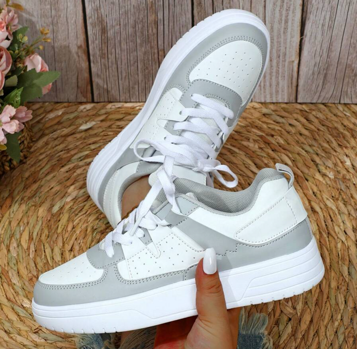 Levoire | Baskets Multicolores Pour Femmes Gris