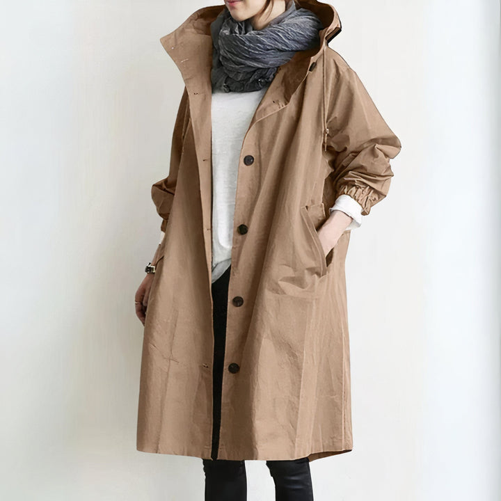 Levoire | Trench-Coat Résistant Au Vent Et À L'Eau
