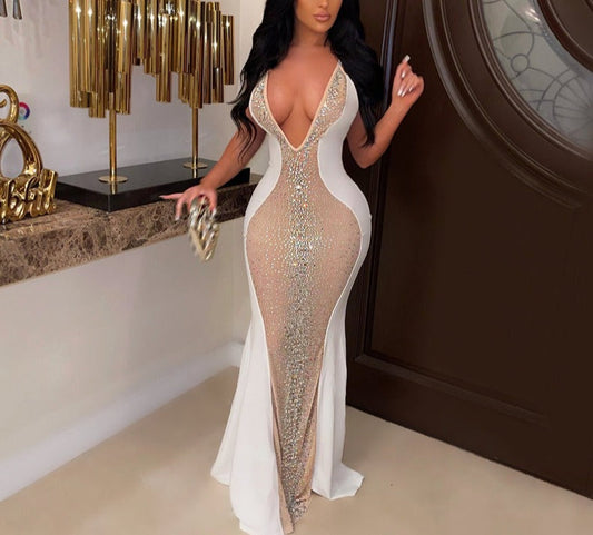 Levoire | Robe De Soirée En Cristal Scintillant