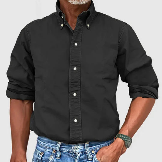 Levoire | Veste Sans Manches À Boutons Roulés Loose Noir