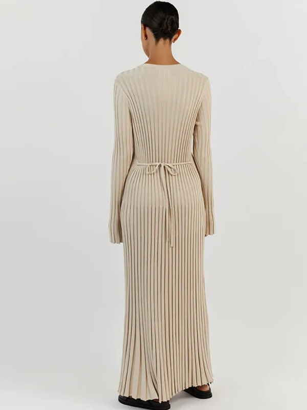 Levoire | Robe Maxi Tricotée Ajustée & Flatteuse