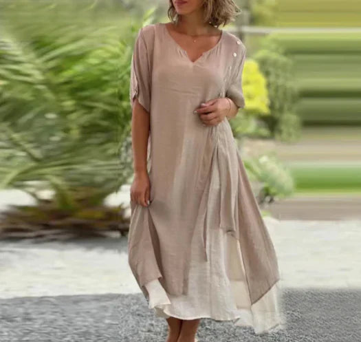 Levoire | Robes Élégante Khaki