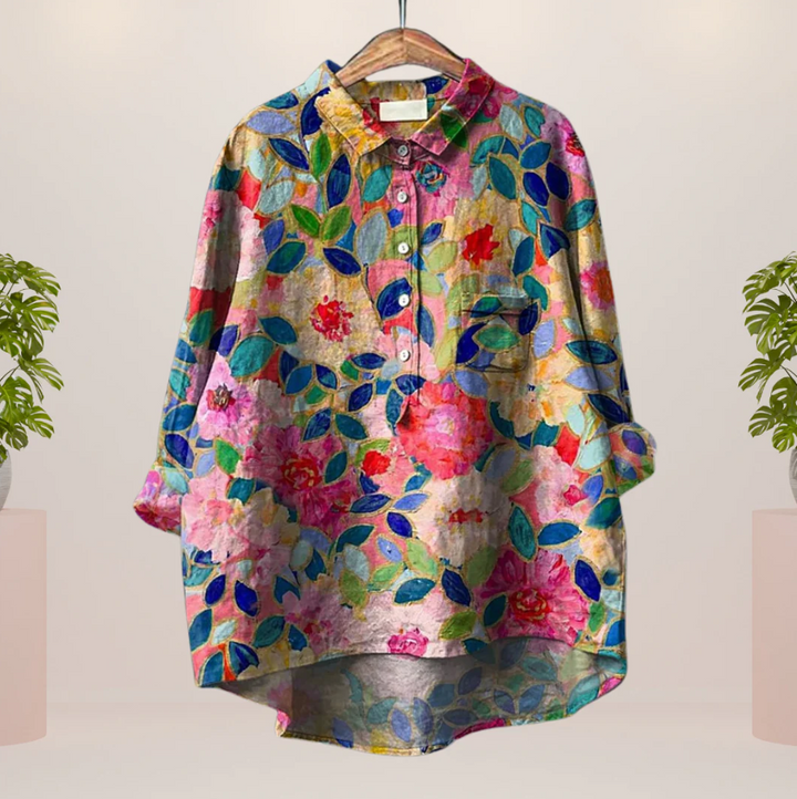 Levoire | Pull artistique Blumen Kunzt