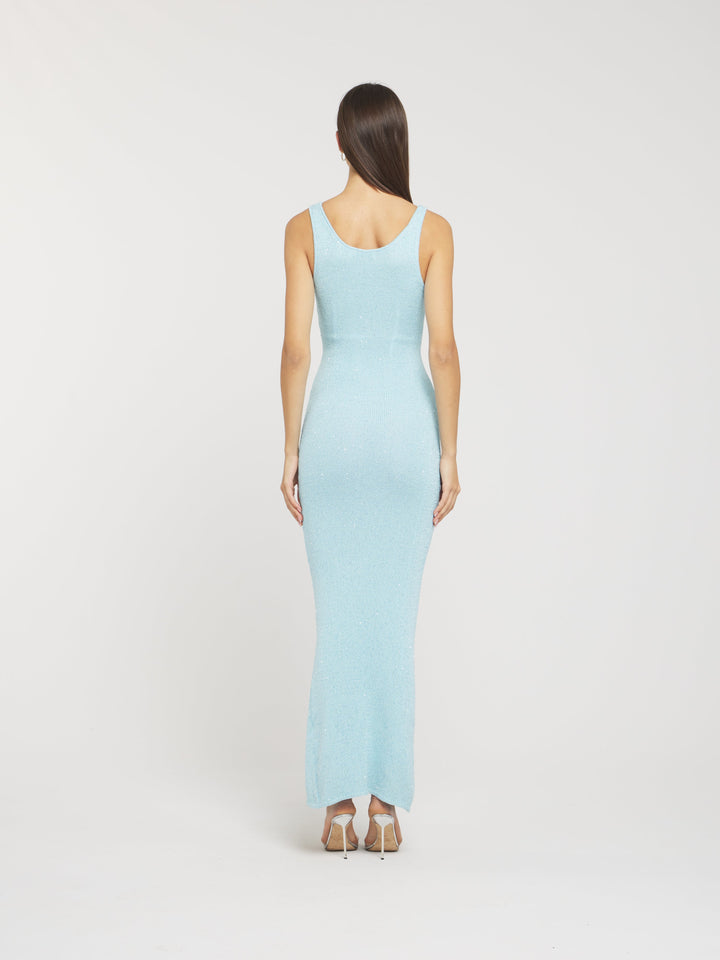 Levoire | Robe De Soirée Longue Luxe Baia Bleue