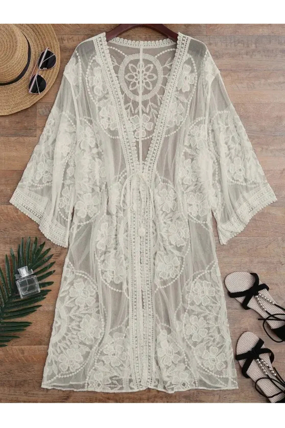 Levoire | Kimono transparent surchemise