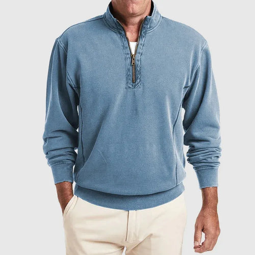 Levoire | Chemise Polo Pour Hommes Avec Zip Quartiaire