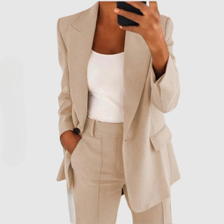 Levoire | Ensemble blazer chic Kaki