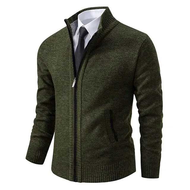 Levoire | Zip-Up Classique Vert