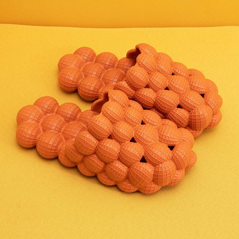 Levoire | Slides Tiktok Slippers Orange