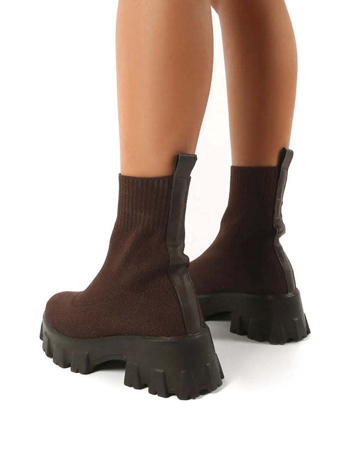Levoire | Botte Chaussette Épais Semelle Antidérapante Détendue