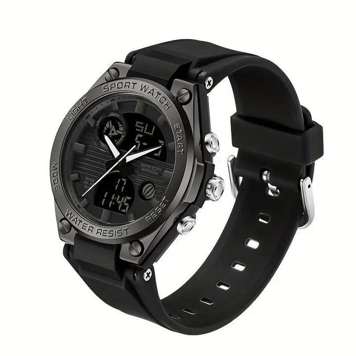 Levoire | Montre Intelligente Unisexe Tracker De Fitness Multifonctionnel Noir