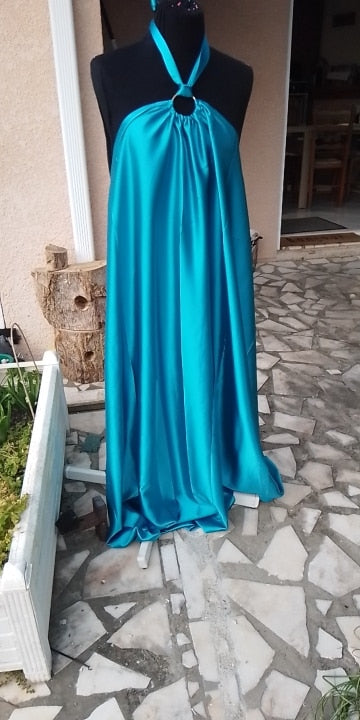 Levoire | Dos Nu | Robes Maxi Lâches À Tube Halter