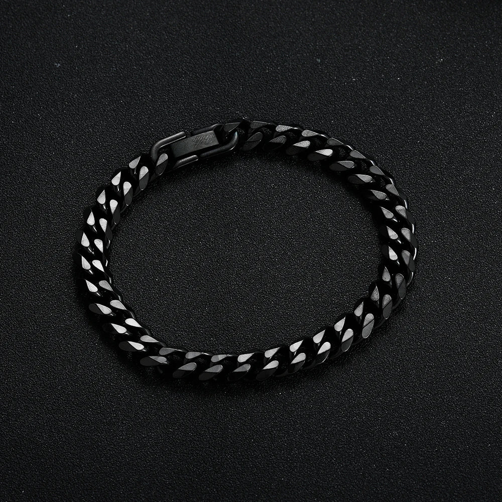 Levoire | Bracelet Cuban En Acier