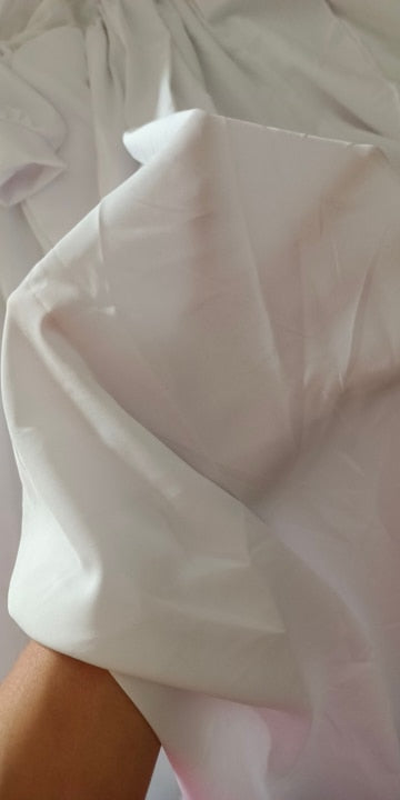 Levoire | Huleplissé Volant Manches Longues Robes Maxi