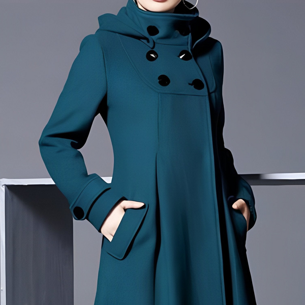 Levoire | Sweat À Capuche Mi-Long Confortable Avec Poches Latérales