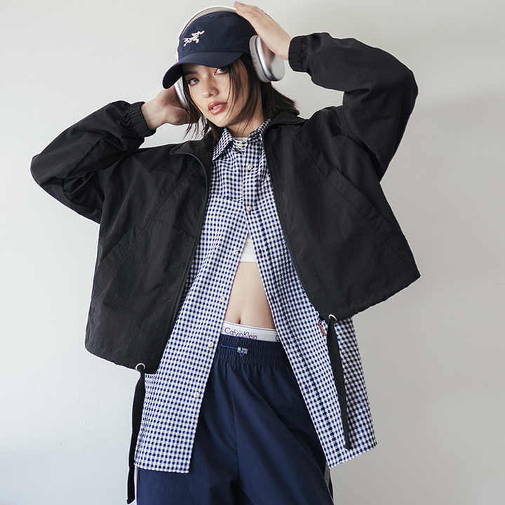 Levoire | Veste Courte Élégante Avec Cordon À La Taille