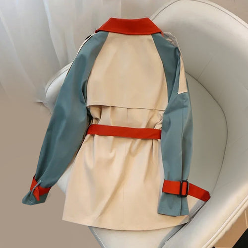 Levoire | Pour Femmes Automne Manteau Trench Mi-Long Veste De Pluie