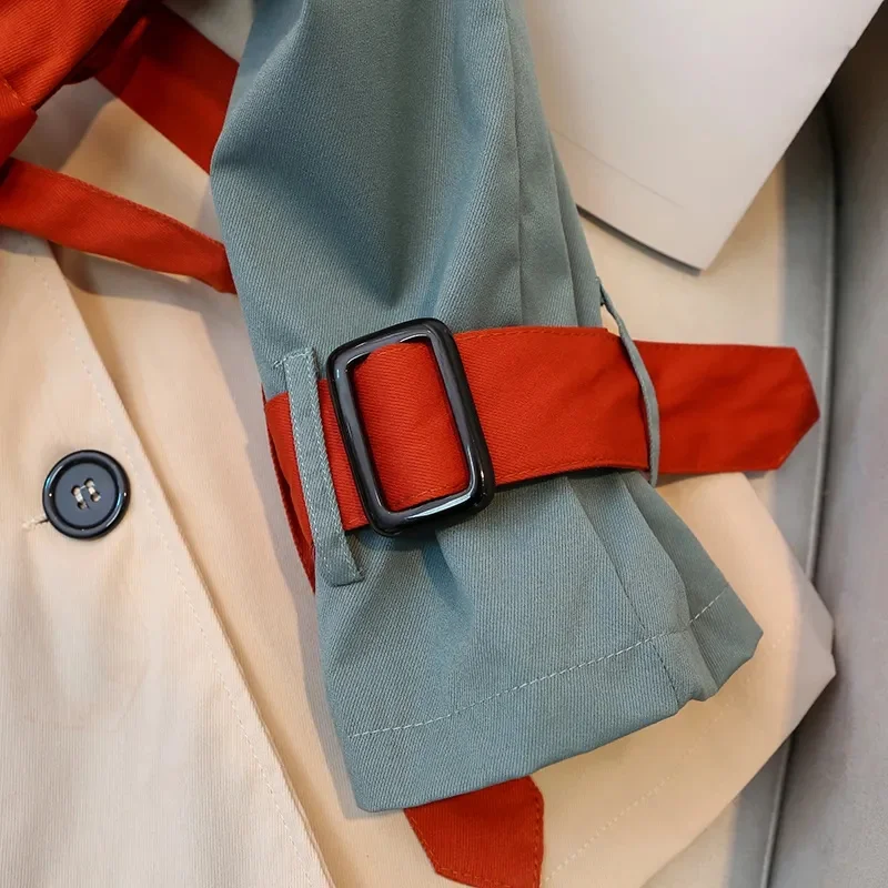 Levoire | Pour Femmes Automne Manteau Trench Mi-Long Veste De Pluie