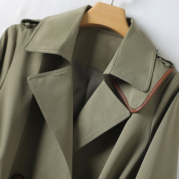 Levoire | Trench-Coat Avec Col Et Ceinture Pour Femmes